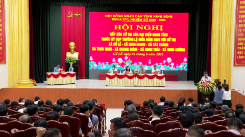 Đại biểu HĐND tỉnh tiếp x&uacute;c cử tri trước kỳ họp thường lệ giữa năm 2026