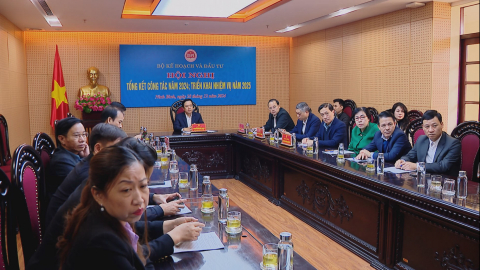 Ng&agrave;nh Kế hoạch v&agrave; Đầu tư tổng kết nhiệm vụ năm 2024