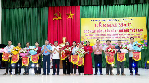 C&aacute;c hoạt động văn h&oacute;a, thể thao ch&agrave;o mừng Quốc kh&aacute;nh 2/9