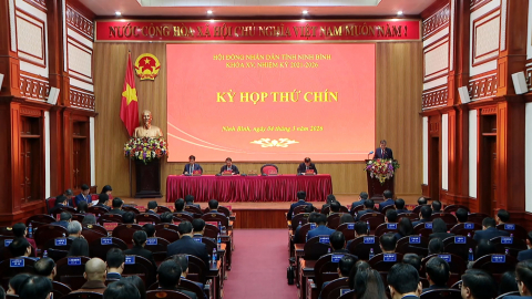 Kỳ họp thứ 9, HĐND tỉnh kh&oacute;a XV: Đồng ch&iacute; Nguyễn Thanh B&igrave;nh, Ph&oacute; B&iacute; thư Tỉnh ủy được bầu giữ chức danh Chủ tịch UBND tỉnh nhiệm kỳ 2021-2026