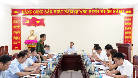 Triển khai kế hoạch tổ chức lễ khai mạc Đại hội TDTT tỉnh Ninh B&igrave;nh lần thứ I