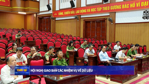 Hội nghị giao ban c&aacute;c nhiệm vụ về dữ liệu
