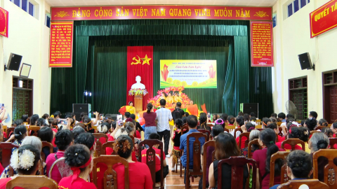 Giao lưu văn nghệ ch&agrave;o mừng kỷ niệm 80 năm C&aacute;ch mạng Th&aacute;ng T&aacute;m th&agrave;nh c&ocirc;ng v&agrave; Quốc kh&aacute;nh 2/9