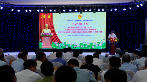 Tập huấn nghiệp vụ c&ocirc;ng t&aacute;c Hội CCB năm 2026