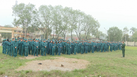 N&acirc;ng cao chất lượng huấn luyện d&acirc;n qu&acirc;n