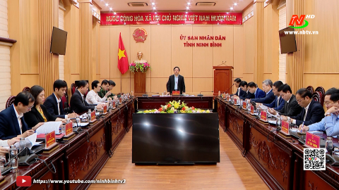 Hội nghị UBND tỉnh phi&ecirc;n thường kỳ th&aacute;ng 3/2025