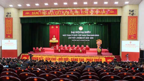 Phi&ecirc;n thứ nhất Đại hội Đại biểu MTTQ Việt Nam tỉnh Ninh B&igrave;nh lần thứ I, nhiệm kỳ 2025-2030