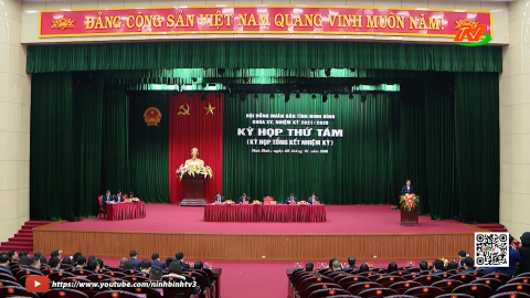 Kỳ họp thứ T&aacute;m, HĐND tỉnh kh&oacute;a XV, nhiệm kỳ 2021-2026
