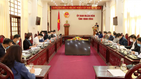 Đo&agrave;n kiểm tra của Bộ LĐ-TB&XH l&agrave;m việc về c&ocirc;ng t&aacute;c giảm ngh&egrave;o tại Ninh B&igrave;nh
