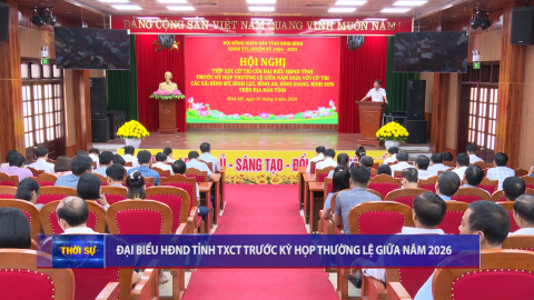 Đại biểu HĐND tỉnh tiếp x&uacute;c cử tri c&aacute;c x&atilde;: B&igrave;nh Mỹ,  B&igrave;nh Lục, B&igrave;nh An, B&igrave;nh Giang v&agrave; B&igrave;nh Sơn trước kỳ họp thường lệ giữa năm 2026