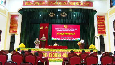 Kỳ họp thứ nhất, HĐND x&atilde; Quỳnh Lưu nhiệm kỳ 2026 - 2031