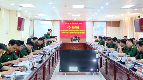 Bộ CHQS tỉnh giao nhiệm vụ diễn tập Ph&ograve;ng thủ d&acirc;n sự năm 2026 cho c&aacute;c đơn vị trực thuộc