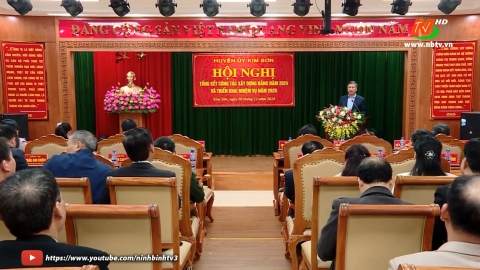 Huyện ủy Kim Sơn triển khai nhiệm vụ c&ocirc;ng t&aacute;c năm 2025