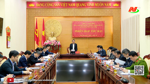 Ban chỉ đạo ph&ograve;ng, chống tham nhũng, l&atilde;ng ph&iacute;, ti&ecirc;u cực tỉnh họp phi&ecirc;n họp thứ hai