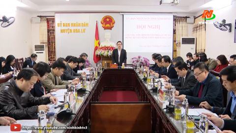 X&acirc;y dựng Hoa Lư đạt chuẩn huyện n&ocirc;ng th&ocirc;n mới n&acirc;ng cao