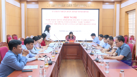 Đ&aacute;nh gi&aacute; hoạt động c&aacute;c Trung t&acirc;m GDNN-GDTX c&ocirc;ng lập tr&ecirc;n địa b&agrave;n tỉnh