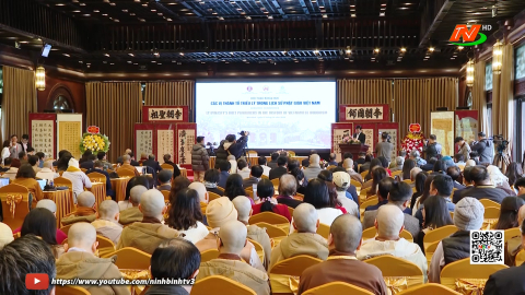 Hội thảo khoa học "C&aacute;c vị Th&aacute;nh Tổ triều L&yacute; trong lịch sử phật gi&aacute;o Việt Nam"