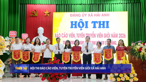 Hội thi B&aacute;o c&aacute;o vi&ecirc;n, tuy&ecirc;n truyền vi&ecirc;n giỏi x&atilde; Hải Anh năm 2026