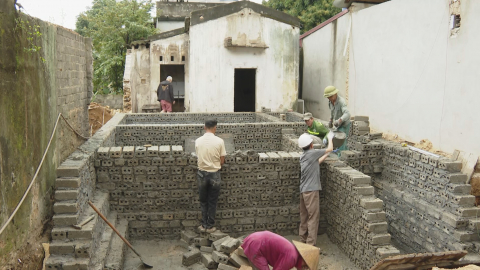 Th&agrave;nh phố Tam Điệp đẩy nhanh tiến độ x&oacute;a nh&agrave; tạm, nh&agrave; dột n&aacute;t