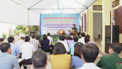 Kh&aacute;nh th&agrave;nh nh&agrave; t&igrave;nh nghĩa cho thương binh 
