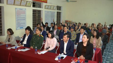 Lấy &yacute; kiến cử tri nơi cư tr&uacute; đối với người ứng cử đại biểu HĐND c&aacute;c cấp nhiệm kỳ 2026 - 2031