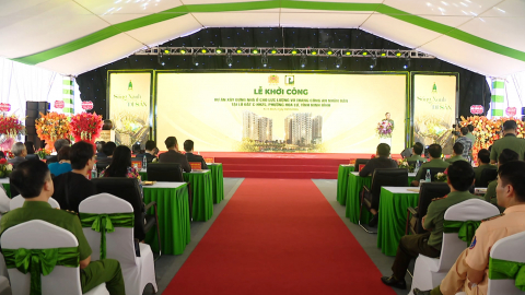 Khởi c&ocirc;ng Dự &aacute;n x&acirc;y dựng nh&agrave; ở cho lực lượng C&ocirc;ng an nh&acirc;n d&acirc;n tại phường Hoa Lư