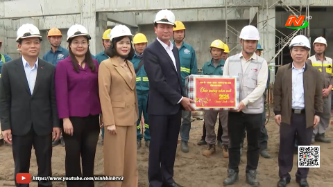 Đồng ch&iacute; Ph&oacute; B&iacute; thư Tỉnh ủy, Chủ tịch UBND tỉnh thăm, kiểm tra, động vi&ecirc;n sản xuất đầu Xu&acirc;n B&iacute;nh Ngọ