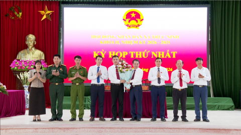 Kỳ họp thứ nhất, HĐND x&atilde; Trực Ninh nhiệm kỳ 2026-2031