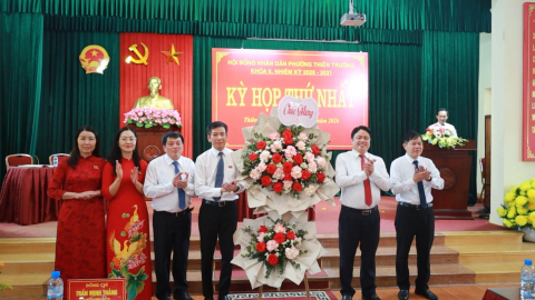 Kỳ họp thứ nhất, HĐND phường Thi&ecirc;n Trường nhiệm kỳ 2026-2031