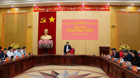 Ban Chỉ đạo 35 v&agrave; Ban Chỉ đạo c&ocirc;ng t&aacute;c th&ocirc;ng tin đối ngoại triển khai nhiệm vụ năm 2024