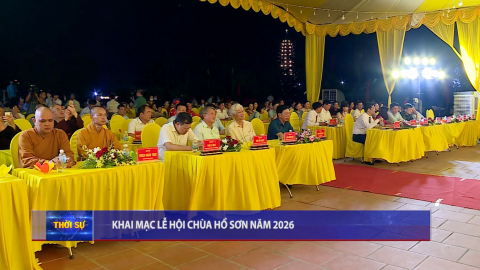 Khai mạc Lễ hội Ch&ugrave;a Hổ Sơn năm 2026