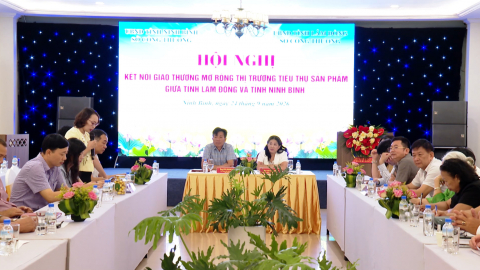 Ninh B&igrave;nh - L&acirc;m Đồng tăng cường kết nối, mở rộng thị trường ti&ecirc;u thụ sản phẩm