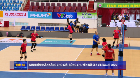 Ninh B&igrave;nh sẵn s&agrave;ng cho giải b&oacute;ng chuyền nữ Sea V.League 2025