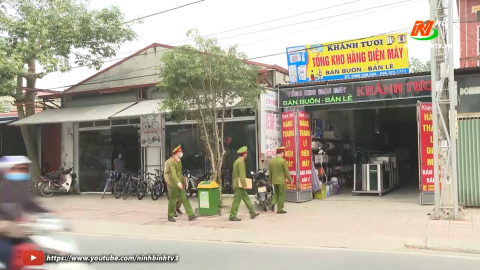 Gia Viễn tăng cường ph&ograve;ng, chống ch&aacute;y nổ dịp cuối năm
