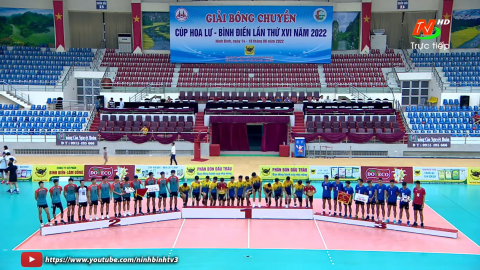 Lễ Bế mạc v&agrave; trao giải c&uacute;p b&oacute;ng chuyền Hoa Lư - B&igrave;nh Điền lần thứ XVI năm 2022