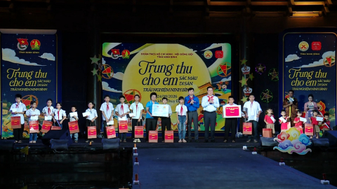 Chương tr&igrave;nh "Trung thu cho em - Sắc m&agrave;u di sản - Trải nghiệm Ninh B&igrave;nh"