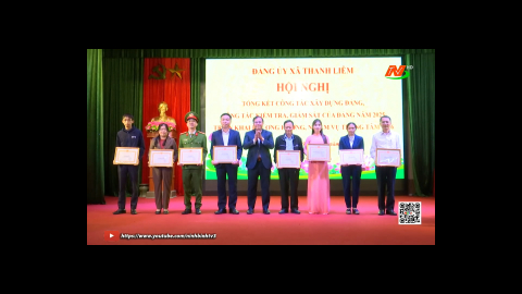 Đảng uỷ x&atilde; Thanh Li&ecirc;m tổng kết c&ocirc;ng t&aacute;c x&acirc;y dựng Đảng năm 2025