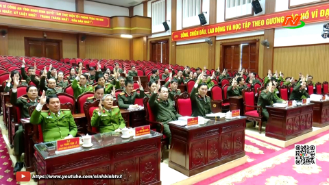 C&ocirc;ng an tỉnh lấy &yacute; kiến về nh&acirc;n sự ứng cử đại biểu HĐND tỉnh