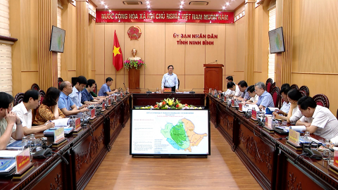 UBND tỉnh cho &yacute; kiến v&agrave;o b&aacute;o c&aacute;o c&aacute;c Đồ &aacute;n quy hoạch ph&acirc;n khu đ&ocirc; thị Ninh B&igrave;nh