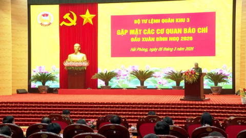 Bộ Tư lệnh Qu&acirc;n khu 3 gặp mặt c&aacute;c cơ quan b&aacute;o ch&iacute; đầu xu&acirc;n B&iacute;nh Ngọ 2026