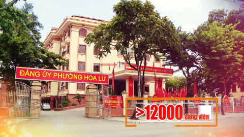 Phường Hoa Lư tăng cường l&atilde;nh đạo thực hiện nhiệm vụ ch&iacute;nh trị