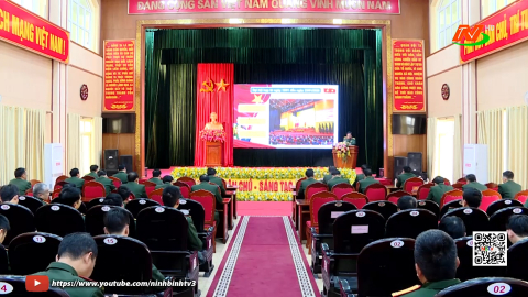 Đảng ủy Qu&acirc;n sự tỉnh th&ocirc;ng b&aacute;o nhanh kết quả Đại hội Đảng lần thứ XIV