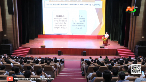 Đẩy nhanh c&ocirc;ng t&aacute;c đo đạc, ho&agrave;n thiện cơ sở dữ liệu quốc gia về đất đai