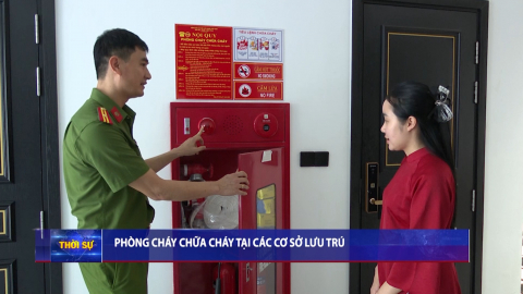 Ph&ograve;ng ch&aacute;y chữa ch&aacute;y tại c&aacute;c cơ sở lưu tr&uacute;
