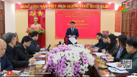 Tiểu Ban th&ocirc;ng tin, tuy&ecirc;n truyền cuộc bầu cử triển khai nhiệm vụ trọng t&acirc;m