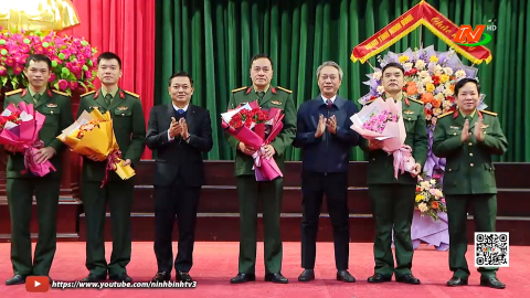 B&agrave;n giao chức tr&aacute;ch, nhiệm vụ Chỉ huy trưởng Ban CHQS x&atilde; Gia Viễn