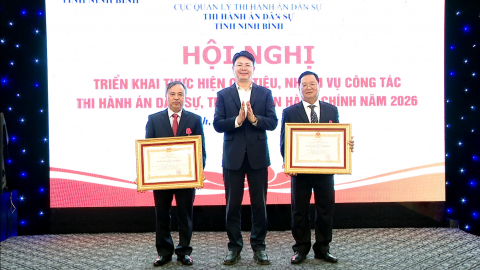 Triển khai c&ocirc;ng t&aacute;c thi h&agrave;nh &aacute;n d&acirc;n sự, thi h&agrave;nh &aacute;n h&agrave;nh ch&iacute;nh năm 2026