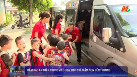 ATGT v&igrave; b&igrave;nh y&ecirc;n cuộc sống: Đảm bảo an to&agrave;n giao th&ocirc;ng trong việc đưa đ&oacute;n trẻ ở c&aacute;c cơ sở mầm non