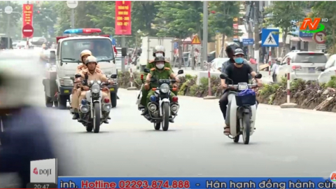 ATGT v&igrave; b&igrave;nh y&ecirc;n cuộc sống: Đảm bảo ATGT phục vụ Đại hội Đảng bộ tỉnh lần thứ XXII