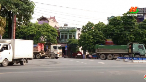 ATGT v&igrave; b&igrave;nh y&ecirc;n cuộc sống: Mất ATGT tr&ecirc;n Quốc lộ 1A đoạn qua địa b&agrave;n th&agrave;nh phố Tam Điệp